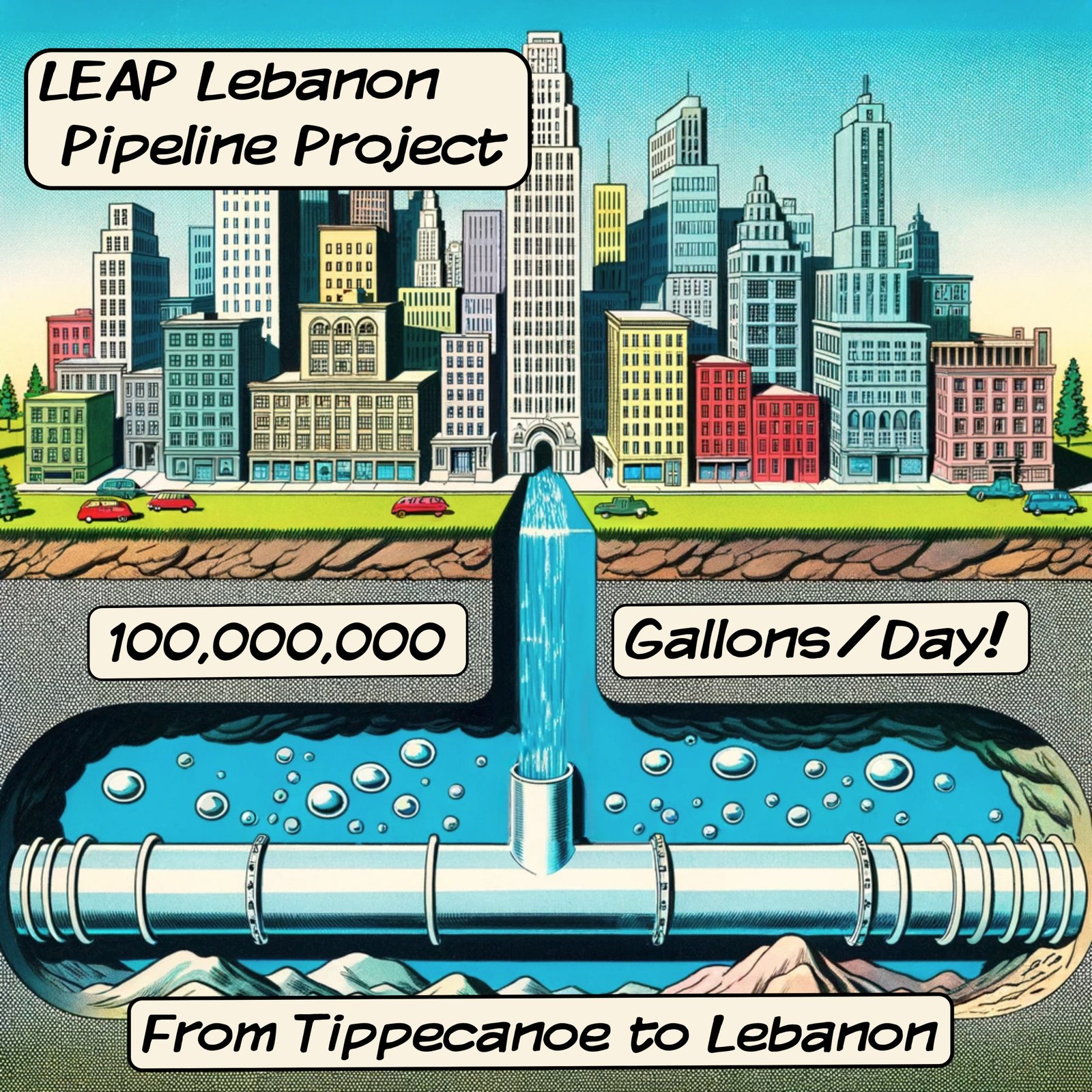 🚫 🚰 Stop the LEAP Lebanon Pipeline Project