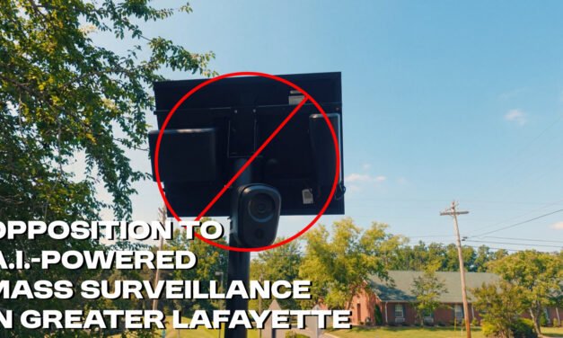 Tippecanoe County: Petition In Opposition to A.I.-Powered Mass Surveillance in Greater Lafayette